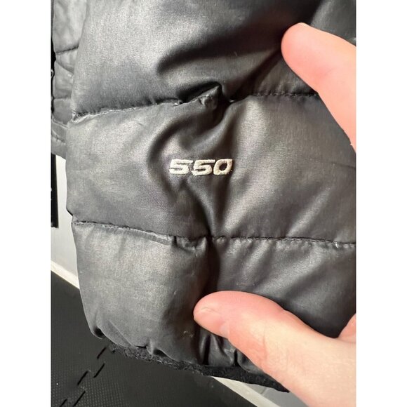 The North Face Aconcagua Goose Down 550 Puffer Jacket Black Women's Size LG - Picture 5 of 7